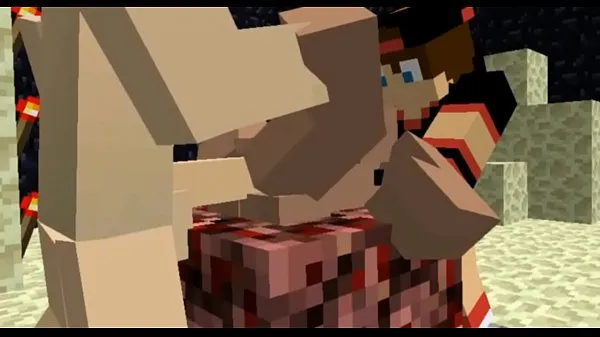 Bekijk Minecraft Porno Group Sex Animated totale buis