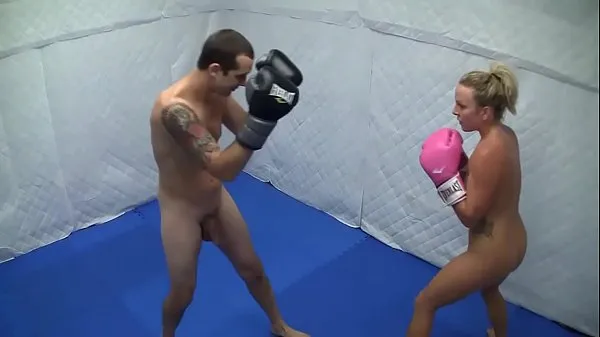 Pozrieť celkom Dre Hazel defeats guy in competitive nude boxing match Tube