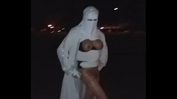 Ver grandes tetas muslima en niqab en la calle tubo total