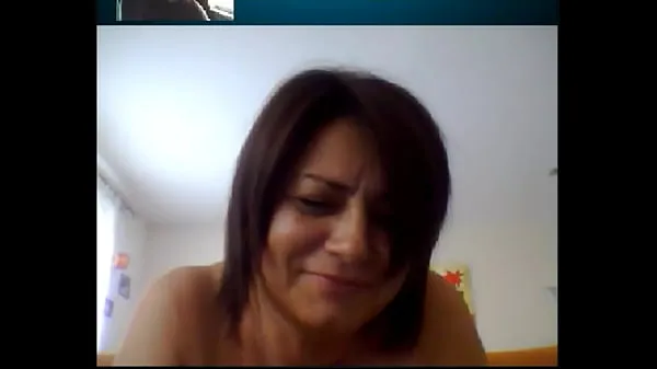 Italian Mature Woman on Skype 2 toplam Tube'u izleyin