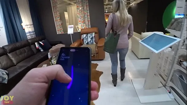 Assistir Vibração calcinha enquanto shopping - divertido Pública tubo total