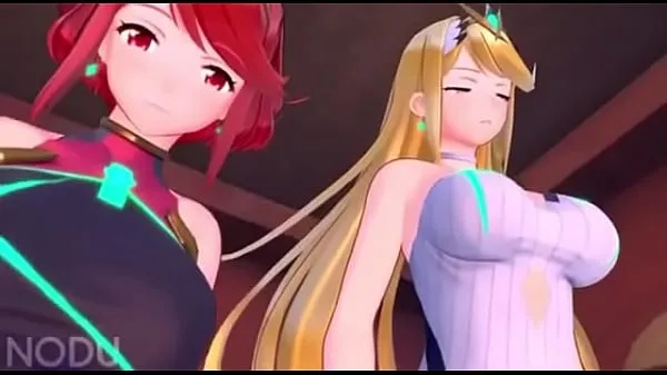 Tonton This is how they got into smash Pyra and Mythra total Tube