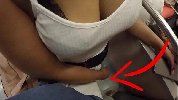 观看Unknown Blonde Milf with Big Tits Started Touching My Dick in Subway ! That's called Clothed Sex总管