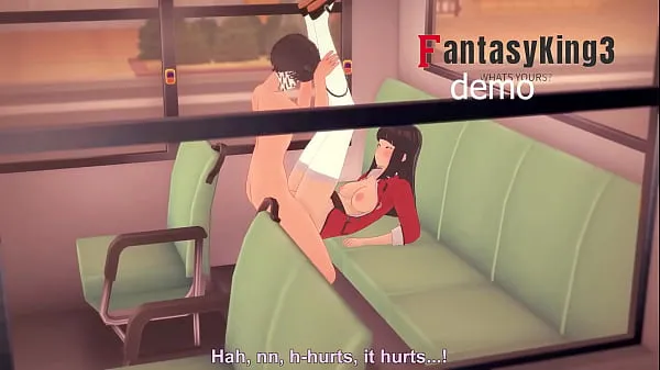 Sehen Sie sich insgesamt Hinata im Bus mit Schuluniform | Naruto | Promo (vollständiges Video auf RED Tube an