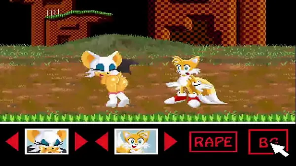 Watch Tails well dominated by Rouge and tremendous creampie total Tube