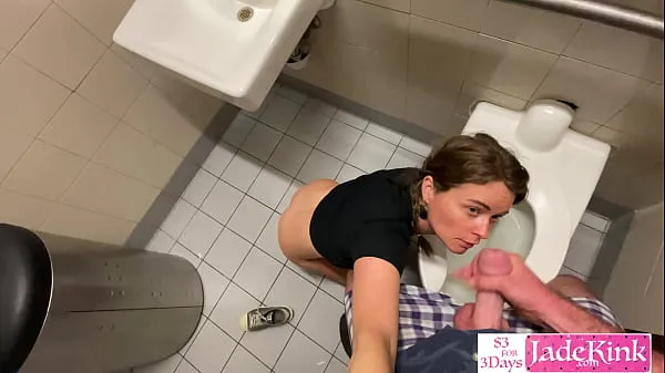 Se Real amateur couple fuck in public bathroom i alt Tube