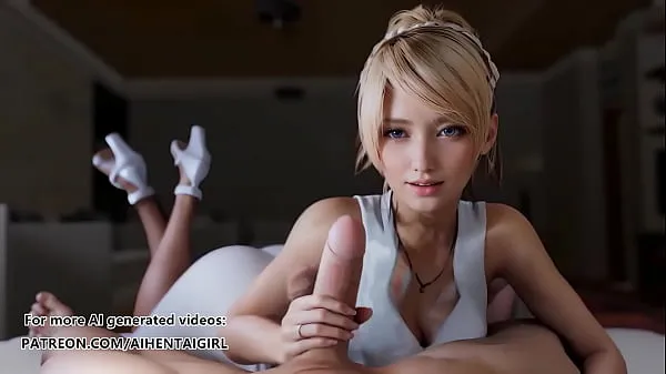 Watch Final Fantasy XV Lunafreya Handjob | Uncensored Hentai AI generated total Tube